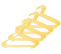 Bieco - Perchas infantiles, colores lisos amarillo amarillo Talla:32 Stück