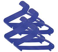 Bieco - Perchas infantiles, colores lisos azul azul Talla:32 Stück