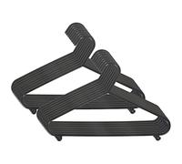 Bieco - Perchas infantiles, colores lisos negro negro Talla:16 Stück