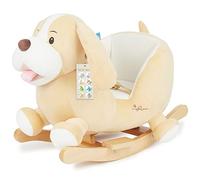 BIECO Sam - Balancín de peluche para niños con cinturón de seguridad, balancín para bebé, balancín para niños, balancín para niños, balancín para niños