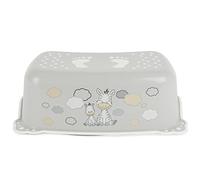 Bieco Taburete Infantil Zebra Antideslizante | Un peldaño, Altura 14cm | Tamaño 42x28cm | Taburete niños | baño | Escalón | Infantil