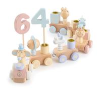 BIECO | Tren Juguete Madera | Locomotora para Niños