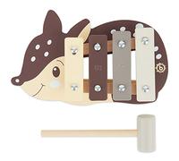 Bieco Xilófono infantil con diseño REH | Instrumentos musicales para niños a partir de 1 año | Dulce juguete musical bebé | carillón con mazo | xilófono de 1 año | Instrumentos musicales para bebé