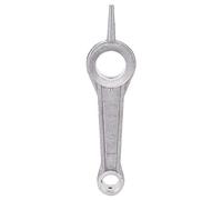 Biela de compresor de aire de 2 piezas fundida, biela de aluminio fundido de 12x20x85 mm, biela de compresor de aire de punta cónica, accesorio de repuesto de bomba de aire para
