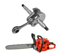 Biela de conexión del cigüeñal de motosierra, compatible con modelos MS193 MS193TC MS194T 194C-E de construcción de metal, para un rendimiento óptimo
