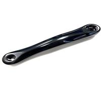 BIELA IZQUIERDA ALUMNIO 175MM. NEGRA, PROWHEEL BIELAS PARA BICI BICICLETA RESISTENTE DURADERO CALIDAD ALTA
