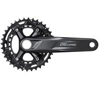 Bielas 11v-FC-M5100-B2 36/26D 170mm | Hollowtech II - Interfaz de husillo, color negro