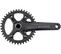 SHIMANO FC-RX600 Juego de bielas Gravel GRX 1x11S Dientes x 170 mm, Unisex-Adult, Negro, 40 Teeth