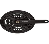 Bielas de tres platos Shimano FC-M371 de 9 velocidades con eje cuadrado ( 175 mm | 26 - 36 - 48 )