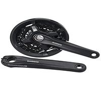 Bielas triple Plato Shimano FC-MT210 de 9 velocidades con eje hueco ( 175 mm | 22 - 30 - 40 )