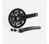 Bielas bicicleta triple plato 44/32/22 7, 8 y 9 velocidades Talla única