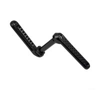 Bielas Ciclismo Ruta 24mm CNC 7075-T6 Ligero 160/165/170mm | Longitudes 160/165/170mm, BB 68-73mm, ideal para gravel y ruta, ajuste para preciso espaciador(black 160mm)