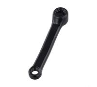 Bielas de hierro de 127 mm para bicicletas estáticas, brazos de manivela izquierda y derecha para fitness en interiores (manivela derecha)