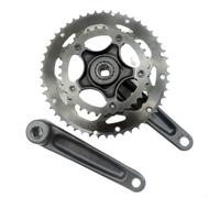 Bielas ligeras para bicicleta de carretera, 170 mm, plato doble 34/50T (tipo B)