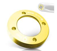 Bielas para bicicleta, 1 perno autoextraíble M18/M30 para SRAM Spare, Dub, GX, XX1, X01, Force, rojo, aleación de titanio, tornillo de manivela DUB (exterior dorado)