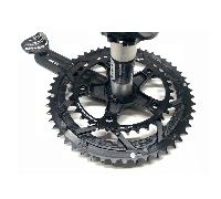 Bielas Rotor 3D+ con medidor de potencia INpower + Platos redondos NoQ 50/34, Longitud Biela 172,5 mm