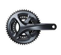 BIELAS SHIMANO SORA R3000 DOBLE PLATO (50/34 DIENTES) 9 VELOCIDADES NEGRAS 170 mm
