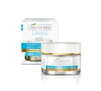 Bielenda Professional Mezo Crema Hidratante Antiarrugas con Ácido Hialurónico, Tratamiento Antiedad, Para Todo Tipo de Piel, Día/Noche, 50 ml