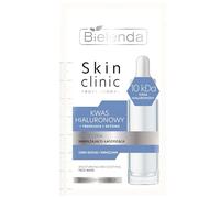 Bielenda Skin Clinic - Mascarilla hidratante y calmante de ácido hialurónico profesional para pieles secas y sensibles, 8 g