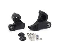 Bieletas de Descenso Amortiguador de Motocicleta, Soporte de suspensión Trasera, Kit de Enlace de Descenso Apto para Yamaha X-MAX300 2021 2022 Bieletas Descenso Trasero(Black)