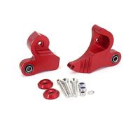 Bieletas de Descenso Compatible con Yamaha X-MAX300 2021 2022, Amortiguador, Soporte de suspensión Trasera, Kit de Enlace descendente, Accesorios Bieletas Descenso Trasero(Red)