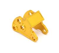 Bieletas de Descenso Kit de Enlace de Descenso de Soporte de suspensión Trasera, Amortiguador para Motocicleta Apto para Vespa Primavera 150 Sprint Enlaces de Descenso(Gold)
