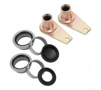 Bielleta para estabilizador Metal para 206 207 Bielleta para | para acero metal para robusto, para resistencia al desgaste, no se deforma, color plateado, eje trasero