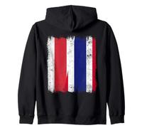 Bielorrusia Tailandia Media Bandera Libre Bielorruso Tailandés Raíces Sudadera con Capucha