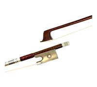 Bien Equilibrado Arco Violín Arcos 1 Violín Profesional De Madera De Serpiente Con Letras 4/4(White horn)