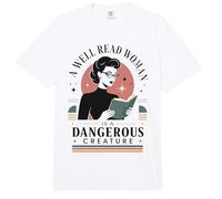 Bien Leído Mujer Amante Libro Feminista Lector Bibliófilo Comfort Colors Adult Heavyweight T-Shirt