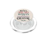 Bien Leído Mujer Lectora Cita Amante de Libros Feminista PopSockets PopGrip para MagSafe