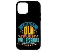 Bien Sazonado Divertido Día de los Abuelos Humor Jubilación Carcasa para iPhone 12 mini