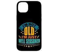 Bien Sazonado Divertido Día de los Abuelos Humor Jubilación Carcasa para iPhone 14 Plus