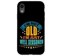 Bien Sazonado Divertido Día de los Abuelos Humor Jubilación Carcasa para iPhone XR