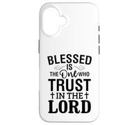 Bienaventurado el Que confía en el Señor Amor Cristiano Carcasa para iPhone 16