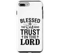Bienaventurado el Que confía en el Señor Amor Cristiano Carcasa para iPhone 7 Plus/8 Plus