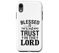 Bienaventurado el Que confía en el Señor Amor Cristiano Carcasa para iPhone XR