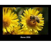 Bienen 2026 Fotokalender DIN A3: Monatskalender mit Bild-Motiven von Haustieren, Bauernhof, wilden Tieren und Raubtieren