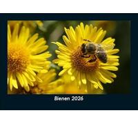 Bienen 2026 Fotokalender DIN A5: Monatskalender mit Bild-Motiven von Haustieren, Bauernhof, wilden Tieren und Raubtieren