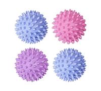 Bienstylife Bolas reutilizables para secadora de ropa - Alternativas de suavizante de tela ecológicas, suavizan y esponjan la liberación de arrugas de lavandería (juego de 4 colores aleatorios)