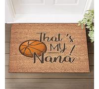 Bienvenida Alfombra Respaldo Esa Es Mi Abuela Nana Suave Alfombras Personalizada Alfombra Exterior para Puerta para Cocina Fiesta Dormitorio 60X40Cm