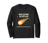 Bienvenido 31/Cometa Atlas Desde más allá del Sistema Solar Manga Larga