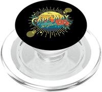 Bienvenido a Cape May New Jersey Retro NJ Beach Vacation PopSockets PopGrip para MagSafe