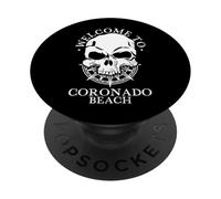 Bienvenido a Coronado Beach PopSockets PopGrip Adhesivo