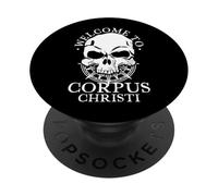 Bienvenido a Corpus Christi PopSockets PopGrip Adhesivo