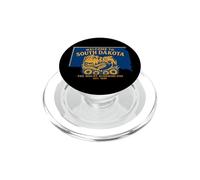 Bienvenido a Dakota del Sur Arte Vintage de Aventura PopSockets PopGrip para MagSafe