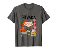 Bienvenido a Fabulous Las Vegas Nevada Retro Camiseta