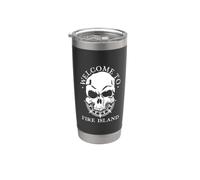 Bienvenido a Fire Island Vaso térmico de acero inoxidable de doble pared