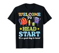 Bienvenido a Head Start es un Buen día para Aprender Amigos de la Escuela Camiseta