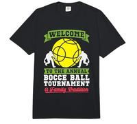 Bienvenido a la Bola Anual de bochas ama la Bola de Bolos de césped Comfort Colors Adult Heavyweight T-Shirt